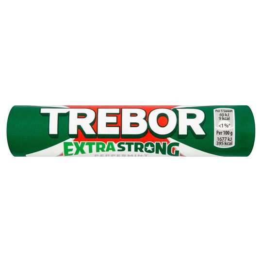 Trebor Extra Strong Mints 41.3G Tesco Groceries