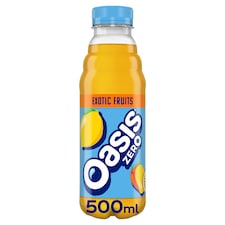 Oasis Zero Sugar Exotic Fruits Juice Drink 500ml