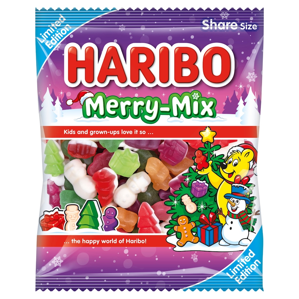 HARIBO Merry Mix Sweets Share Bag 160g