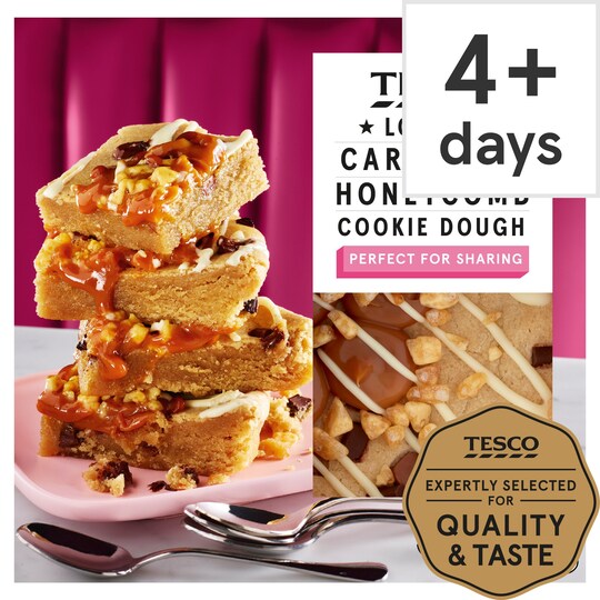 Tesco Loaded Caramel & Cookie Dough 305G Tesco Groceries