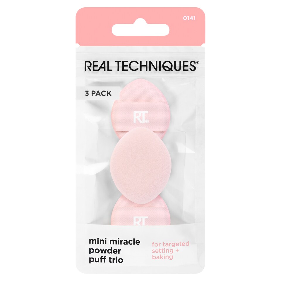 Real Techniques Mini Miracle Powder Trio Puffs