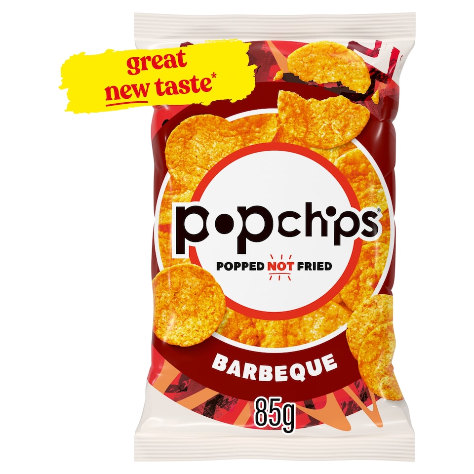 image 1 of Popchips Barbeque Sharing Crisps 85g