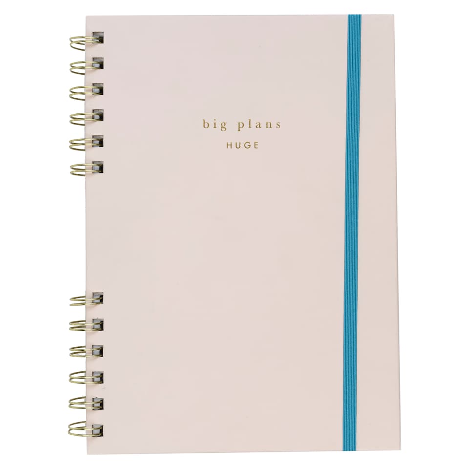 Metallic Fusion A5 Split Wiro Notebook