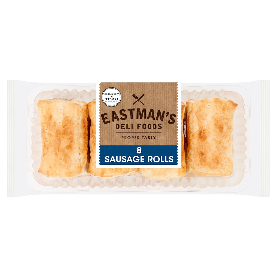 Eastmans 8 Sausage Rolls 480G