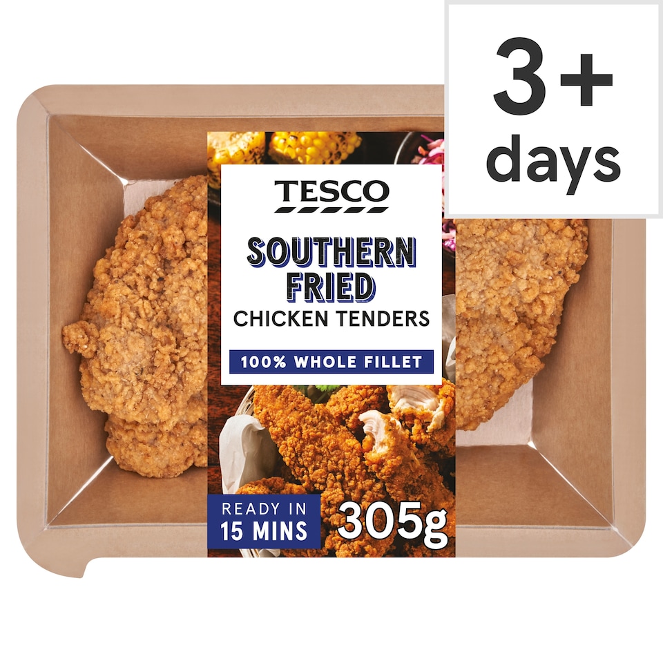 Tesco Southern Fried Chicken Tenders 305g