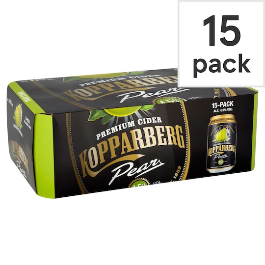 Kopparberg Pear Cider 15X330ml Can Tesco Groceries
