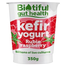 Biotiful Gut Health Kefir Yogurt Raspberry 350g