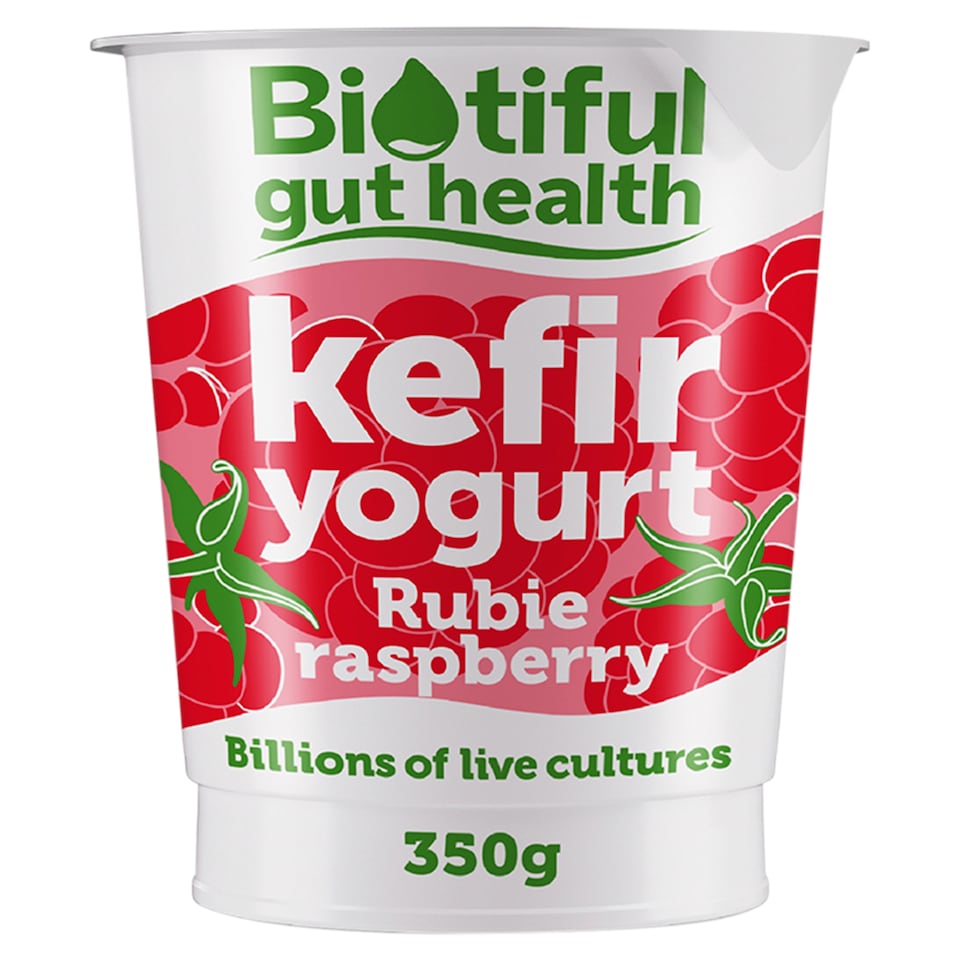 Biotiful Gut Health Kefir Yogurt Raspberry 350g