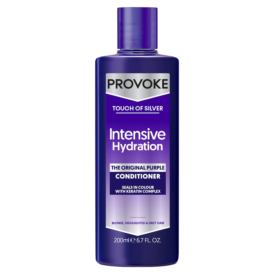image 1 of Provoke Touch of Silver Intensive Hydration The Original Purple Conditioner 200ml