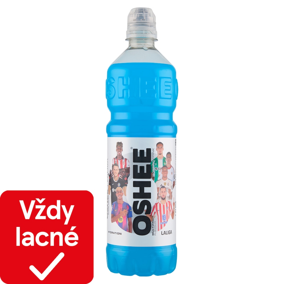 obrázok 1 z Oshee Laliga nesýtený nealkoholický izotonický nápoj s multiovocnou príchuťou 0,75 l