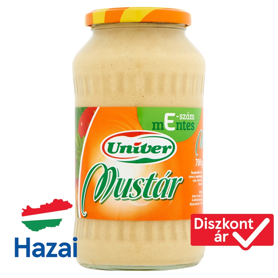 Univer mustár 700 g