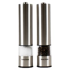 Salter Stainless Steel Electronic Mill Set