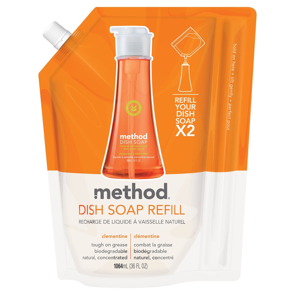 Method Washing Up Liquid Refill Clmtine 1064ml Tesco Groceries