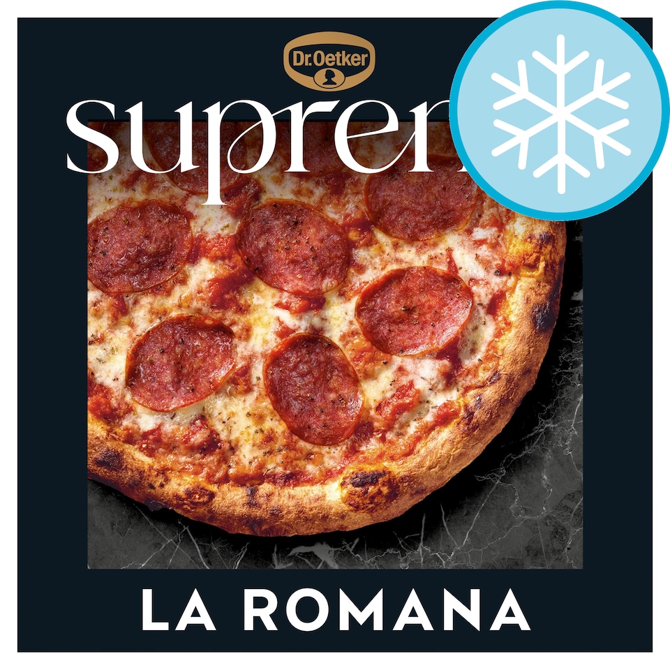 Dr. Oetker Suprema La Romana Salami Sourdough Pizza 425g