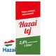 Hazai UHT félzsíros tej 2,8% 1 l  1. kép