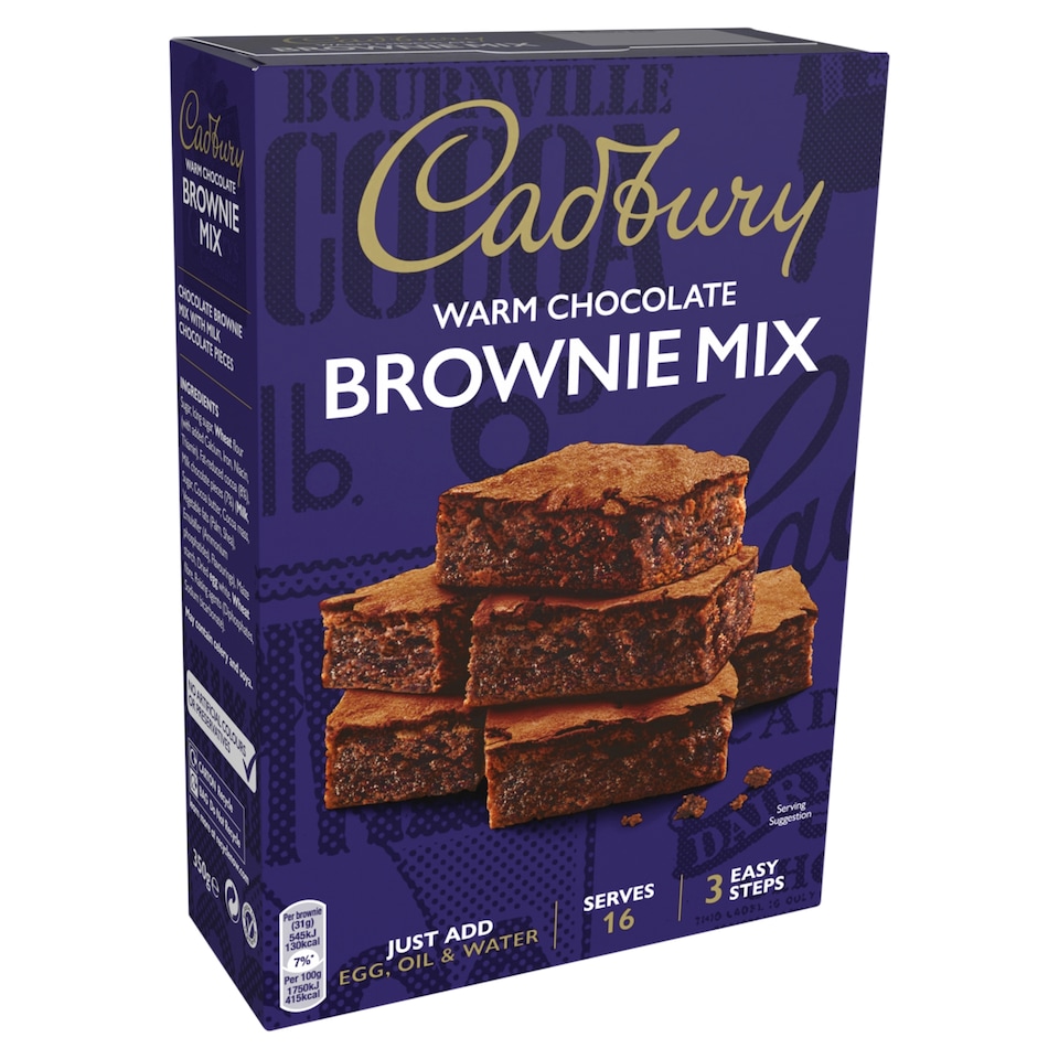 image 1 of Cadbury Chocolate Brownie Mix 350G