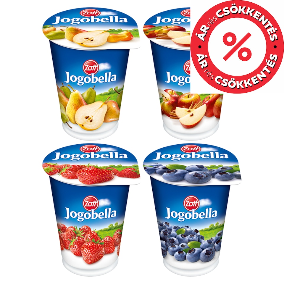 Zott Jogobella élőflórás joghurt 400 g