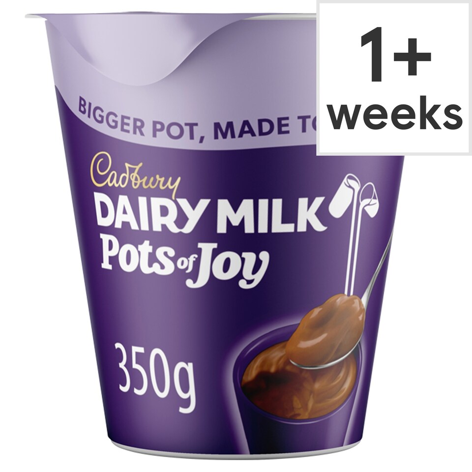 Cadbury Dairy Milk Pots Of Joy 350G Tesco Groceries