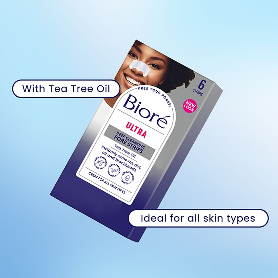 image 1 of Biore Ultra Deep Cleansing Pore Strips 6 Xnose Strips