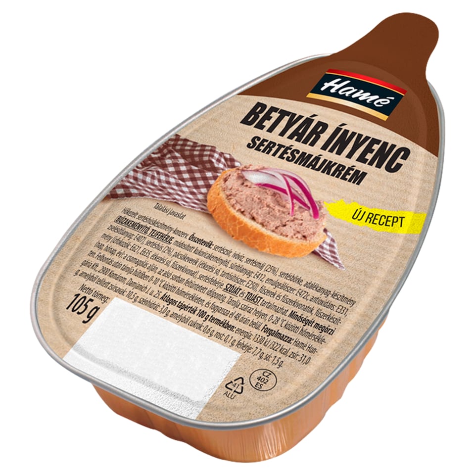image 1 of Hamé Betyár Gourmet Pork Pate 105 g