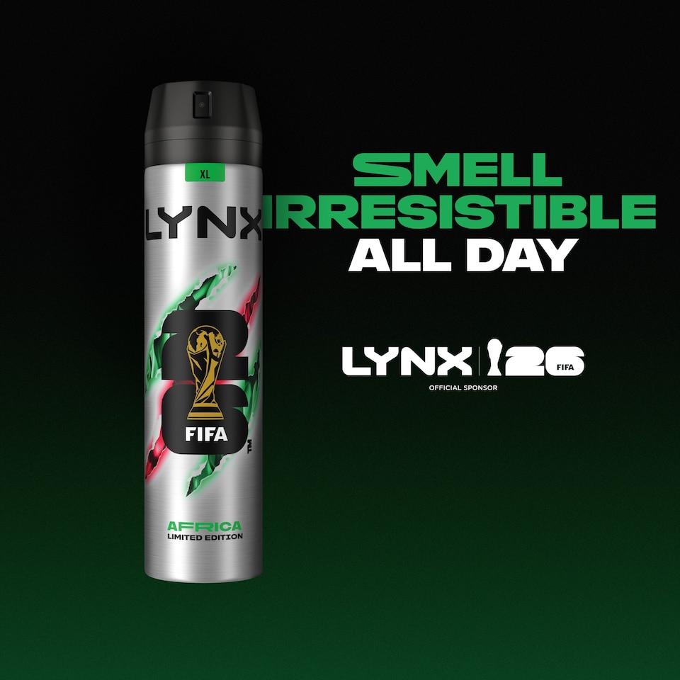 image 1 of Lynx Africa 72h Antiperspirant Deodorant for Men 250ml
