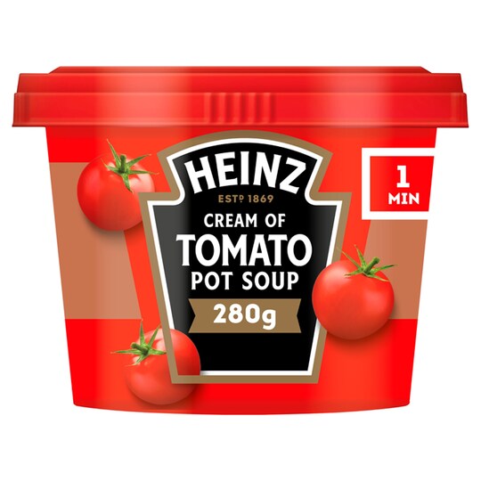 Heinz Cream Of Tomato Pot Soup 280G Tesco Groceries