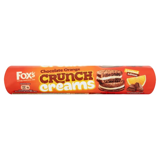 image 1 of Fox's Chocolate Orange Crunch Creams 230G