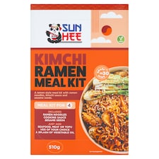 Sun Hee Korean Kimichi Ramen Meal Kit For 4 People 510g