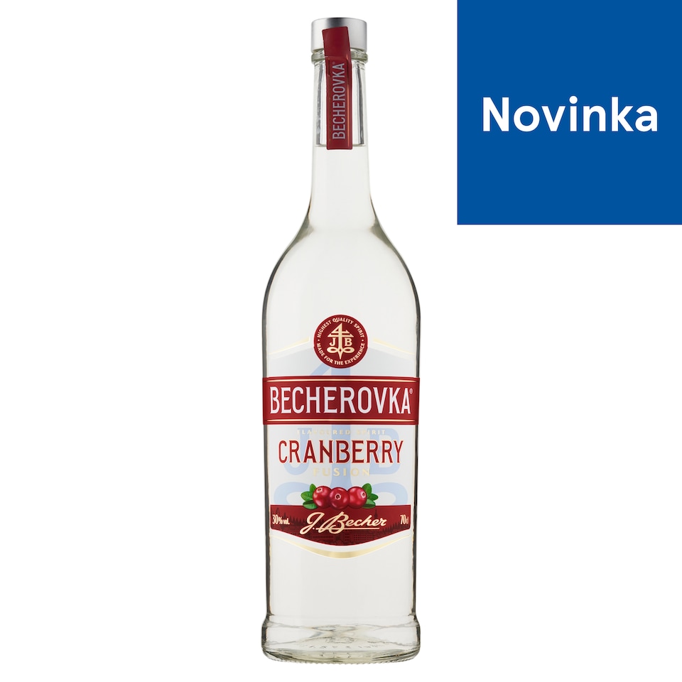 Becherovka Cranberry Fusion Spirit 30 % 70 cl
