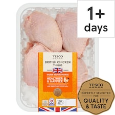 Tesco British Chicken Thighs 600G (C)