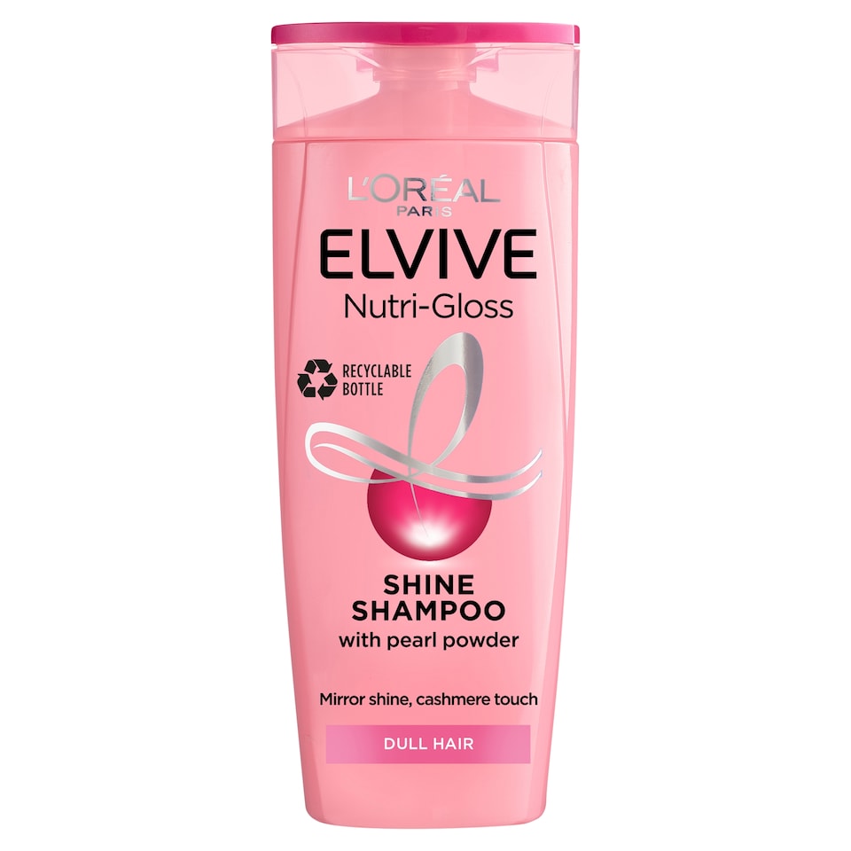image 1 of L'Oreal Elvive Nutri-Gloss Shine Shampoo 250ml
