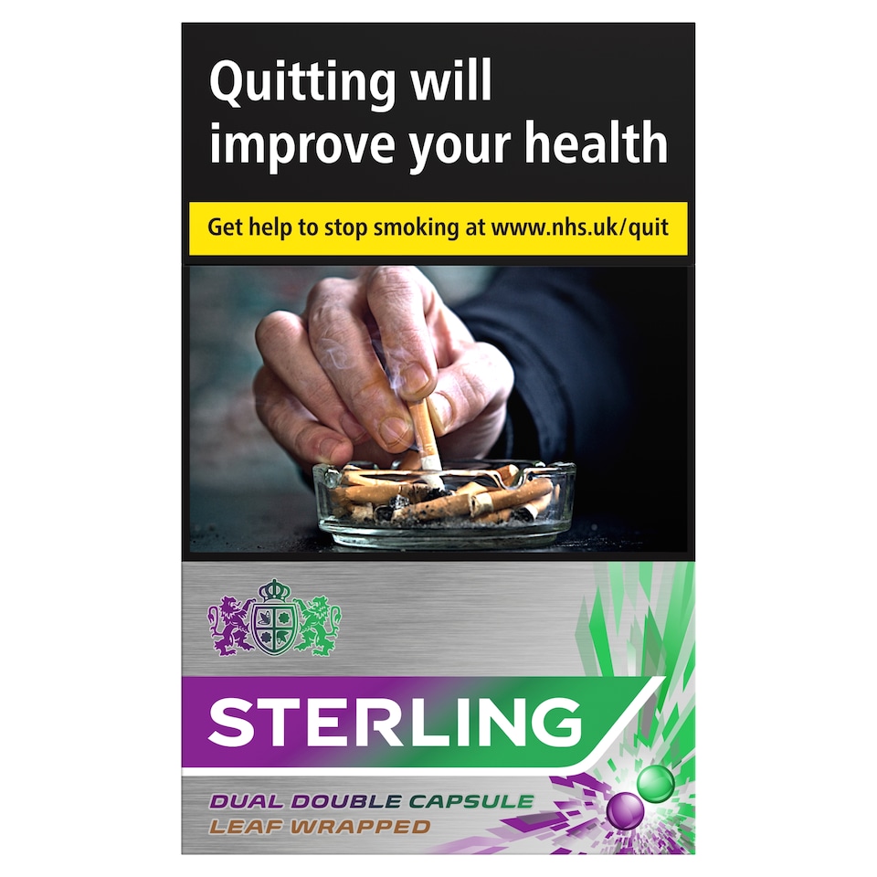 STERLING DUAL DOUBLE CAPSULE LEAF WRAPPED 20 CIGARILLOS