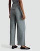 image 4 of F&F Wide Leg Pink Tuck Pleated Trousers in Grey