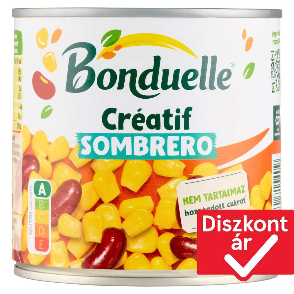 Bonduelle Créatif Sombrero kukoricás zöldségkeverék 340 g  1. kép