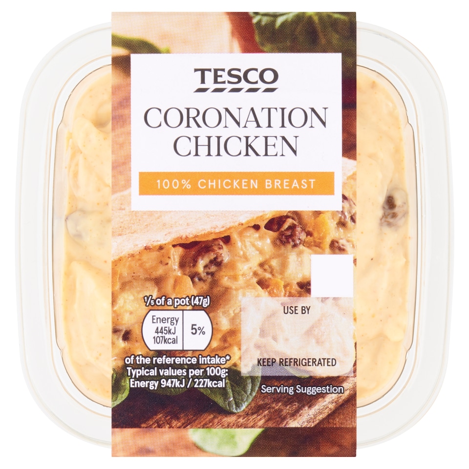 Tesco Coronation Chicken Sandwich Filler 235g