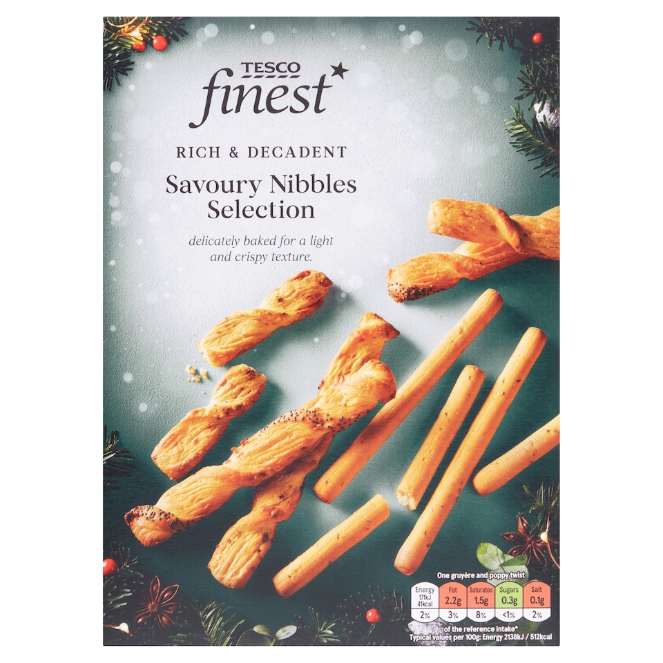 Tesco Finest Savoury Nibbles Selection 115G