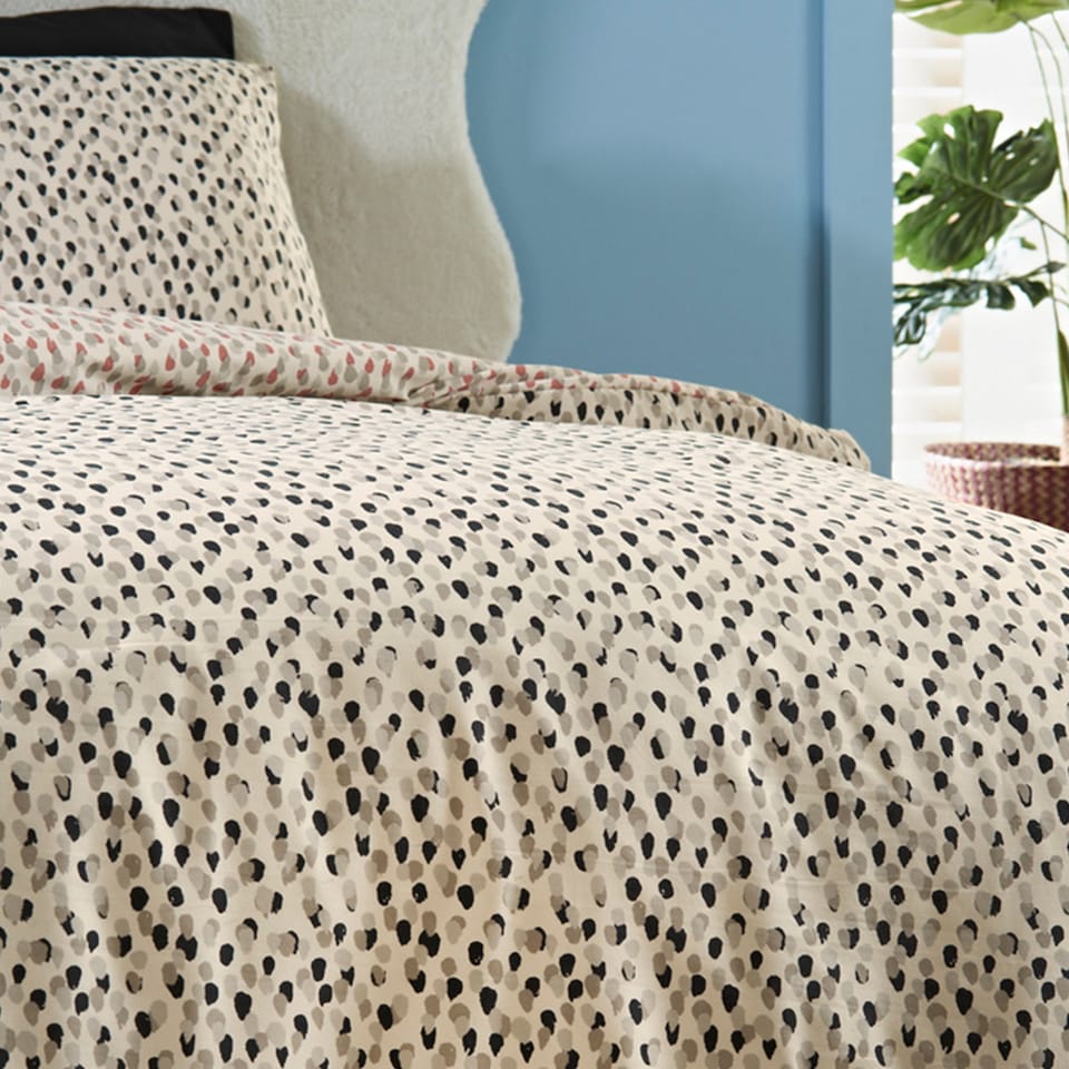 image 1 of Cosmo Living Dotty Duvet Set Double