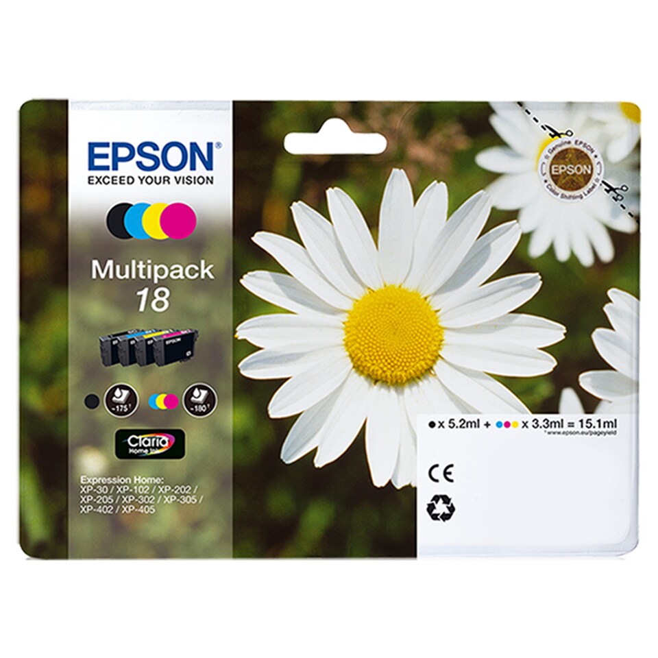 Epson Daisy T1806 Multipack Printer Ink