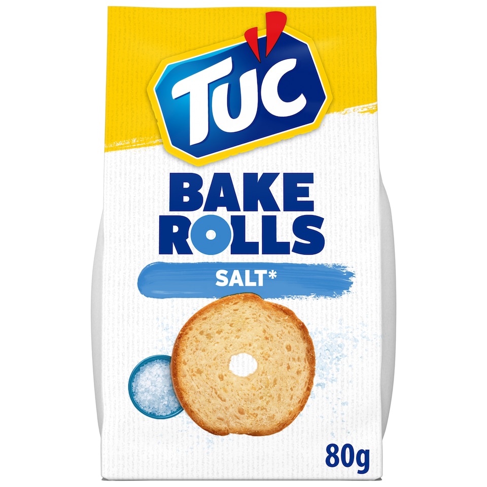 Tuc Bake Rolls kétszersült tengeri sóval 80 g