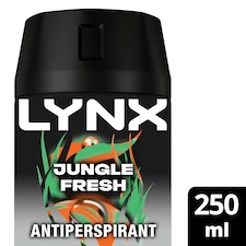 Lynx Jungle Fresh 72h Antiperspirant Deodorant for Men 250ml