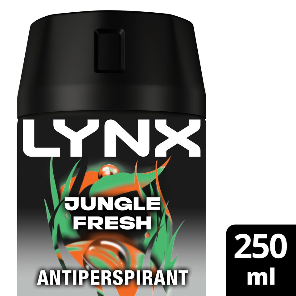 image 1 of Lynx Jungle Fresh 72h Antiperspirant Deodorant for Men 250ml