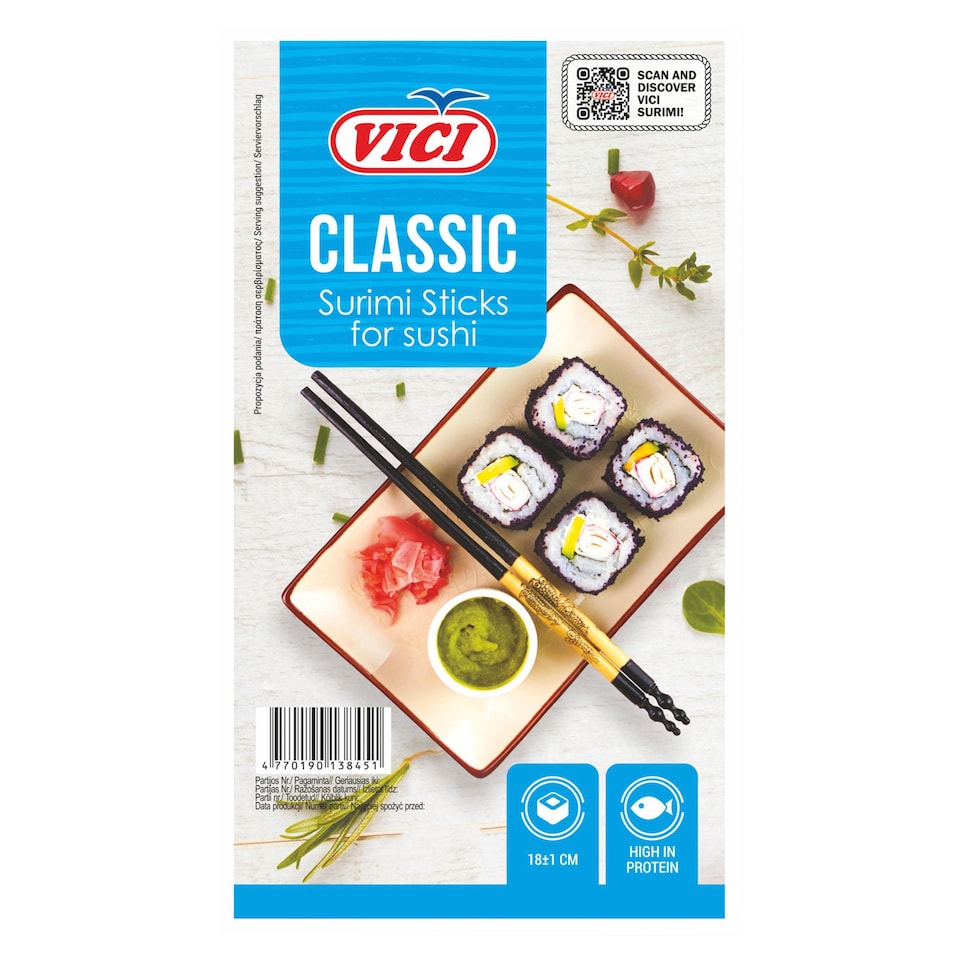 Vici Surimi rybí tyčinky 500g