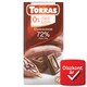 Torras étcsokoládé 72%-os kakaótartalommal, édesítőszerrel 75 g  1. kép