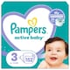 image 1 of Pampers Active Baby Size 3, 152 Nappies, 6kg-10kg