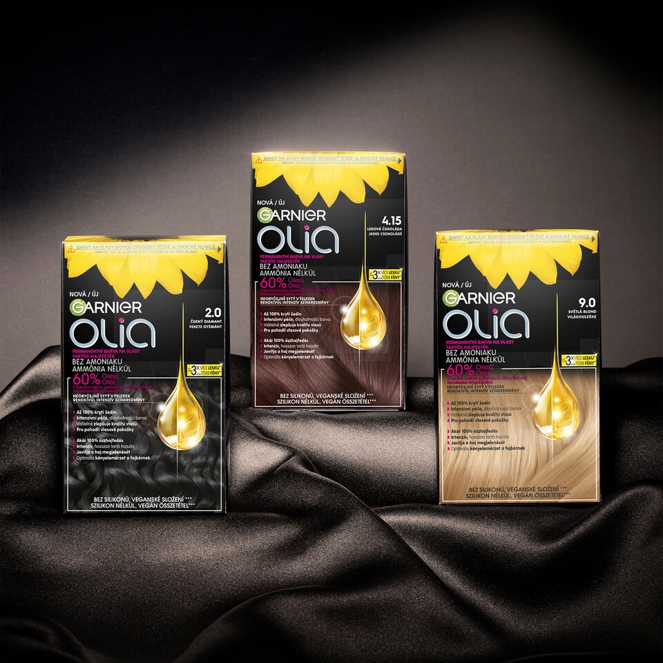 Garnier Olia tartós hajfesték 9.11 Ezüstös szürke  1. kép