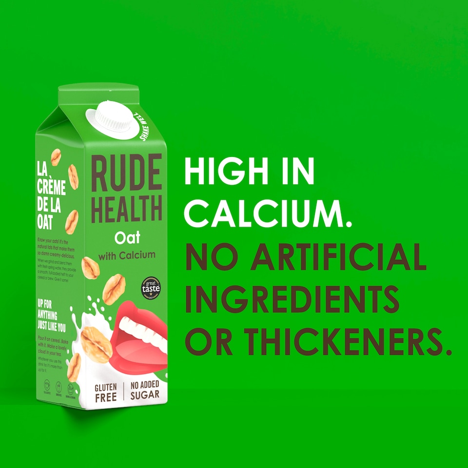 image 1 of Rude Health Organic Chilled Oat Drink 1Ltr