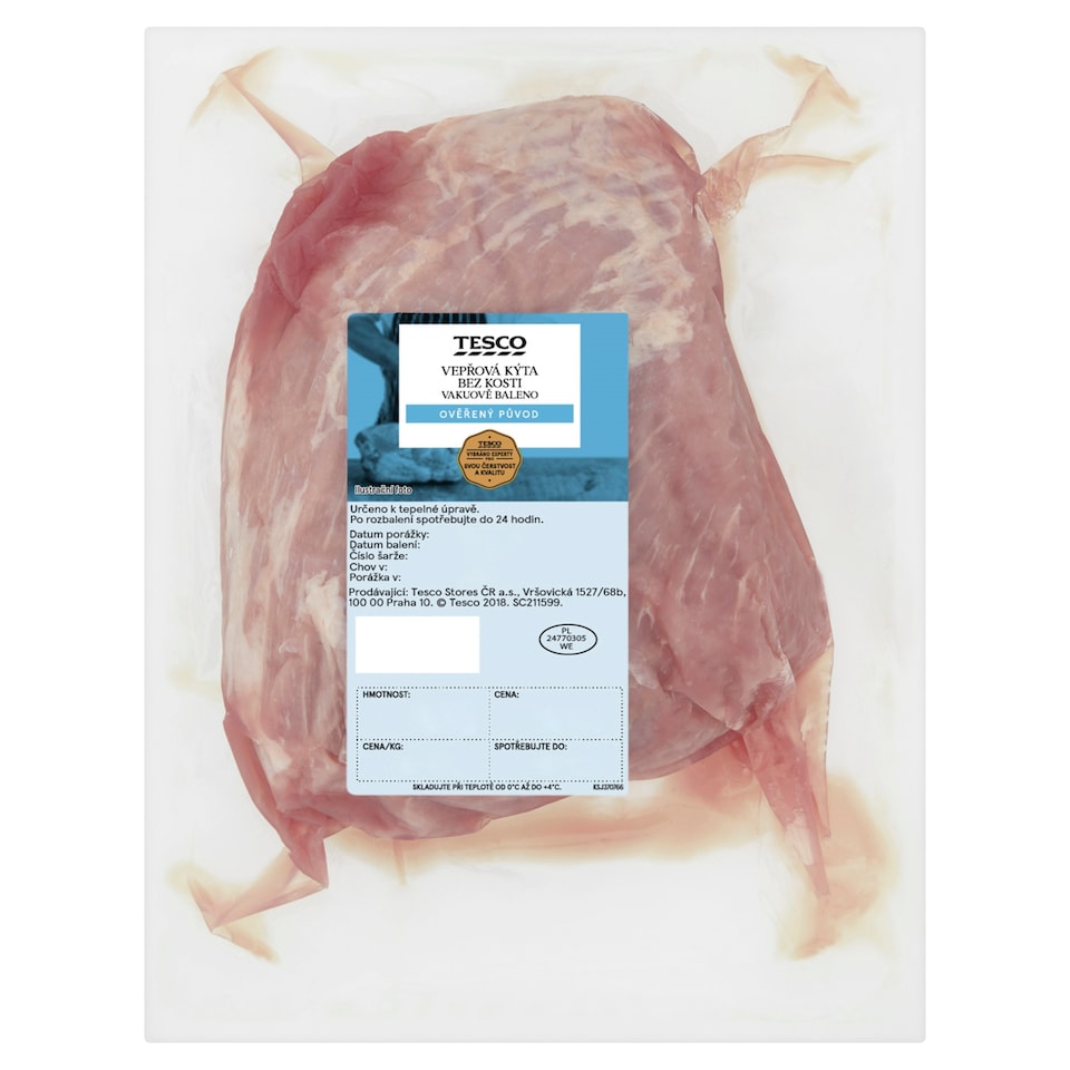 Tesco Vepřová kýta bez kosti