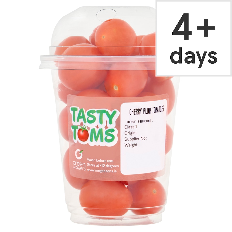 Green Growers Cherry Plum Tomatoes 250G