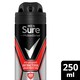 image 1 of Sure For Men Antibacterial Odour Protection Antiperspirant Deodorant 250Ml