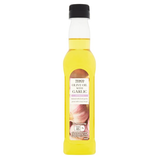 Tesco Garlic Infused Oil 250Ml Tesco Groceries
